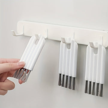 Kit de limpieza multifuncional para computadora, 1 pieza: cepillo suave para teclado, removedor de polvo en esquinas y limpiador de teclas, diseño compacto para oficina y espacios de trabajo en el hogar, accesorios para limpieza de computadora
