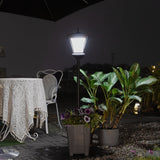 1pc Luz Solar de Jardín Exterior Primaveral Ahorro Energético, Lámpara para Césped con Jaula Decorativa LED Sin Cable para Paisaje y Macetas