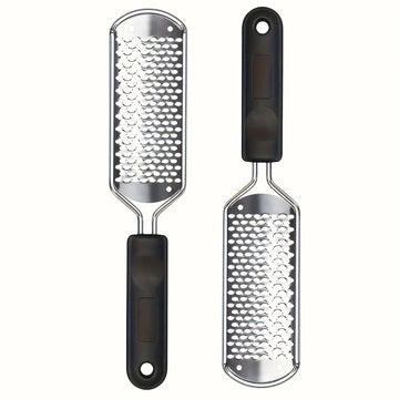Lima de acero inoxidable para eliminar piel muerta, no requiere electricidad, libre de formaldehído, sin batería, no incluye adaptador de alimentación