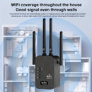 Amplificador de Señal WiFi para Hogar, Extensor WiFi con Alcance Largo hasta 12880 Pies Cuadrados y 105 Dispositivos, Repetidor WiFi con Puerto Ethernet, Amplificador de Internet