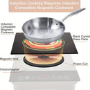 Encimera de Inducción Portátil con Panel Táctil de Cristal , Quemadores Eléctricos para Cocinar, Estufa Portátil, Placas Calientes para Cocina, Encendedor Único