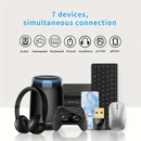 Adaptador de red inalámbrico BT5.4, receptor y transmisor inalámbrico USB mini, alimentado por USB, plug and play, inalámbrico, no requiere controlador, externo