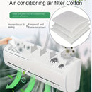 5pcs Almohadillas de Filtro para Aire Acondicionado - Retardante de Llama, Ignífugo y Antipolvo, 80.01x19.99cm, Diseño Fácil de Colgar para Mejorar la Calidad del Aire en el Hogar, Captura PM2.5, Polen y Humo, Filtros de Aire para el Hogar