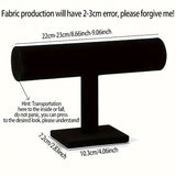 1 Soporte Exquisito para Exhibición de Pulseras y Relojes - Organizador de Colección Elegante para Mujeres, Estantería de Terciopelo para Almacenamiento de Joyería en Escritorio, Torre de Exhibición