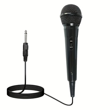 Micrófono Portátil Para Presentaciones De Karaoke Y Conferencias Con Micrófono Dinámico Con Cable Y Carro De Transporte