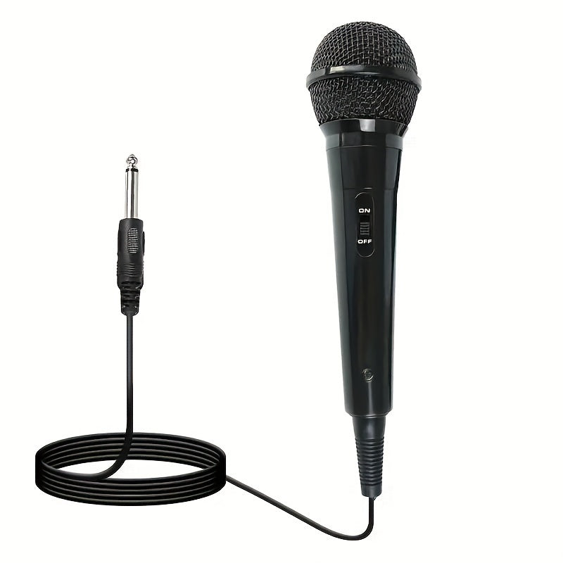 Micrófono Portátil Para Presentaciones De Karaoke Y Conferencias Con Micrófono Dinámico Con Cable Y Carro De Transporte