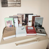 Juego de 4 Libros Decorativos, Conjunto para Decoración del Hogar, Adornos para Estantería de Sala de Estudio, Artículos Duraderos para Exhibición a Largo Plazo