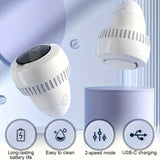 Amoladora Eléctrica para Pies con 2 Piedras de Pulir y 2 Velocidades - Recargable USB, Diseño Compacto para Uso en Casa, Regalo Ideal para el Día del Padre, Navidad o Año Nuevo