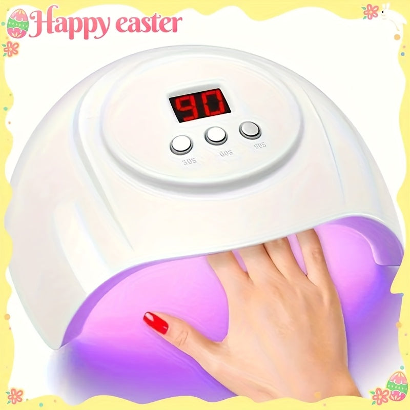 Secador de Uñas LED 24 Luces, Máquina Recargable USB para Gel, Kit Profesional de Manicura, Apto para Todos los Tipos de Gels y Cuidado de Pies