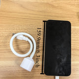 Secadora de uñas LED portátil mini - Luz de secado rápido con carga USB, diseño plegable y flexible para esmalte en gel y pegamento, esencial para manicura y arte de uñas de mujeres, accesorios para uñas | Lámpara de uñas moderna | Secadora de uñas compa