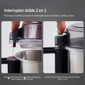 1pc, Mini Molinillo Eléctrico para el Hogar - Operación de Un Solo Toque, Protección contra Sobrecalentamiento, Molienda de Precisión para Café, Especias, Cereales, Solución de Almacenamiento Simple para la Cocina