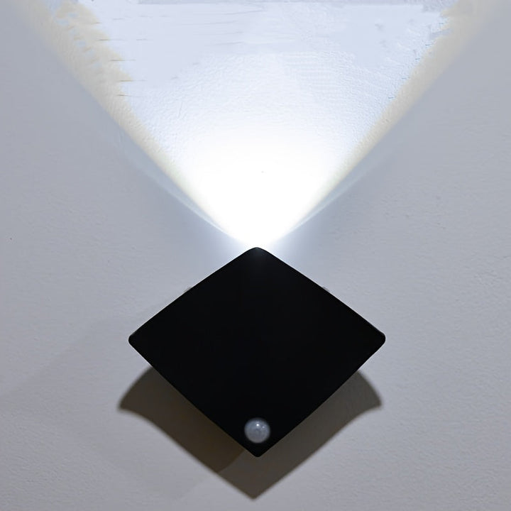 1pc Luces de Pared Modernas con Sensor de Movimiento de Manta, Lámparas Nocturnas LED, de Plástico para Dormitorio, Escalera, Sala de Estar, Armario