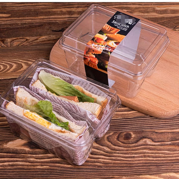 Caja de embalaje de 13 piezas para paquetes de pan, caja de embalaje de pan, caja de conservación de tostadas, caja de embalaje de alimentos refrigerados, caja de embalaje para llevar de grado alimenticio.