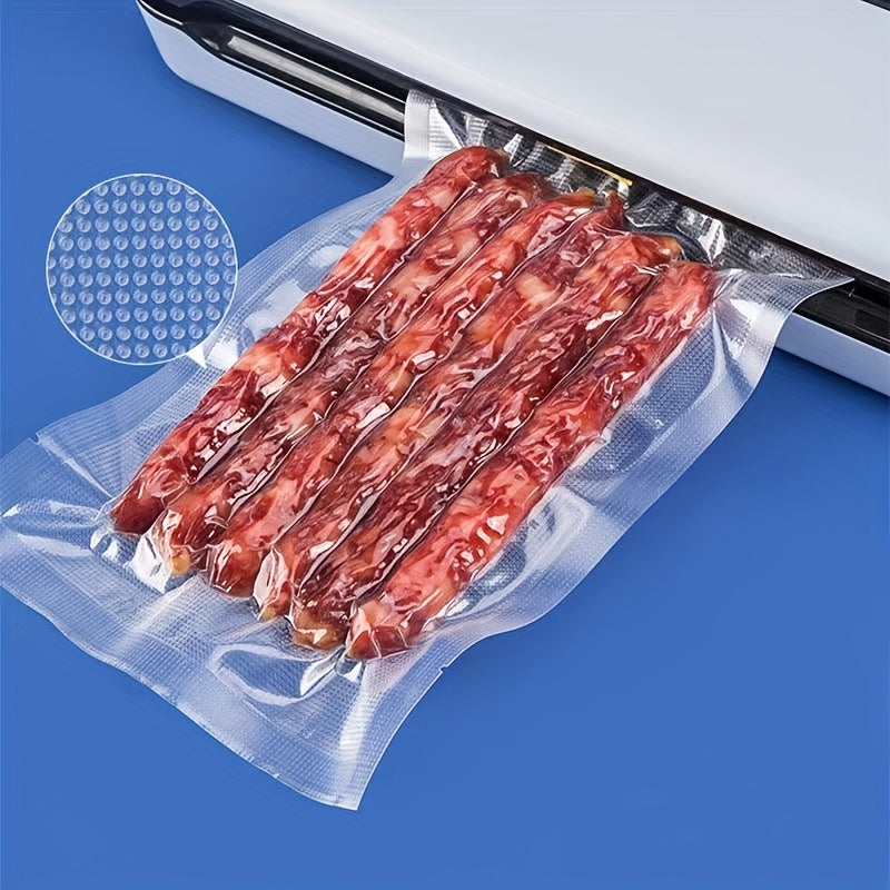150pcs Bolsas de Sellado al Vacío Premium - Conservación Hermética de Alimentos, Reutilizables y Duraderas para Mantener la Frescura, Extender la Vida Útil, Prevenir el Descomposición - Esenciales del Hogar, Bolsas de Almacenamiento al Vacío