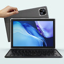 Tablet de 10.1 Pulgadas con Sistema Operativo Android 14, Tableta 2 en 1 con Teclado, Ratón, Funda, Estilete, 128GB ROM 12GB 4GB+8GB RAM Ampliable, Doble Cámara, Procesador de Ocho Núcleos, Pantalla Táctil IPS Alta Definición 1280*800, GMS Tab, Wi-Fi 5G