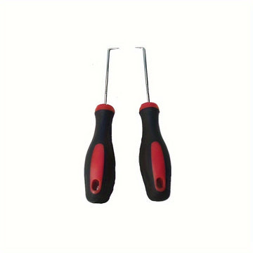 Conjunto de 2 piezas de ganchos especiales para lavadoras de pulsador, extractores de chasis, herramientas de desmontaje de limpieza y reparación de electrodomésticos, artefactos de destornillador