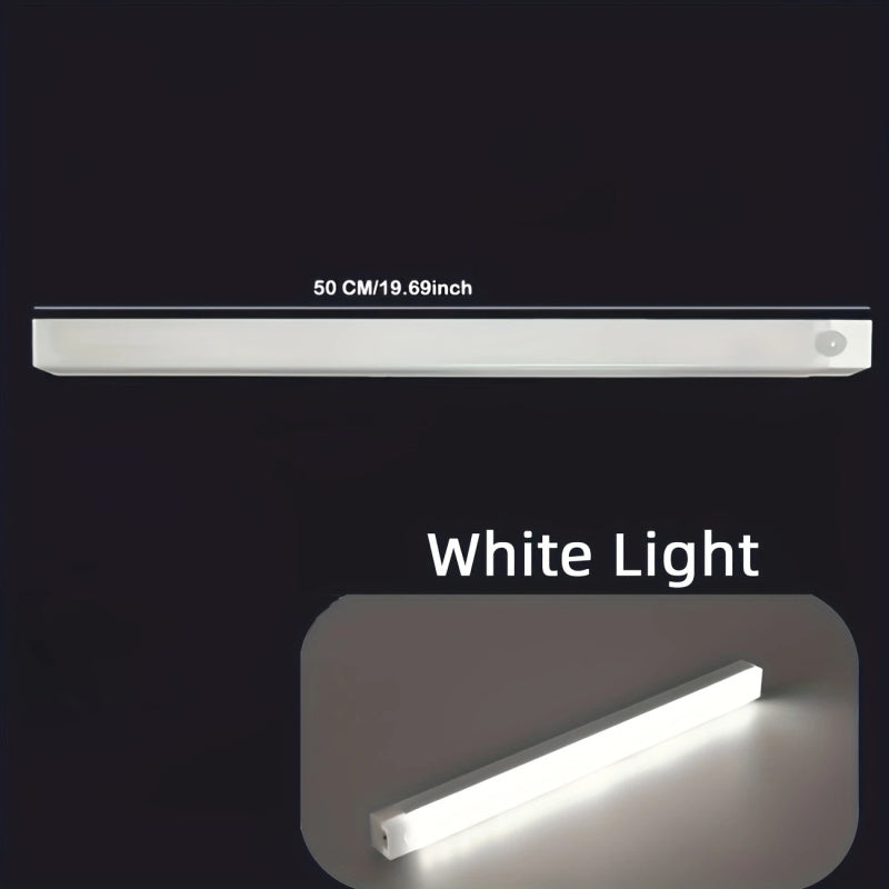 Luz sensible al control de voz LED, con patrón de rayas moderno, montaje de techo independiente, regulable, decoración de metal cepillado, sombra de plástico, batería de litio recargable, carga USB, adecuada para dormitorio, cocina, sala de estar - Luz b
