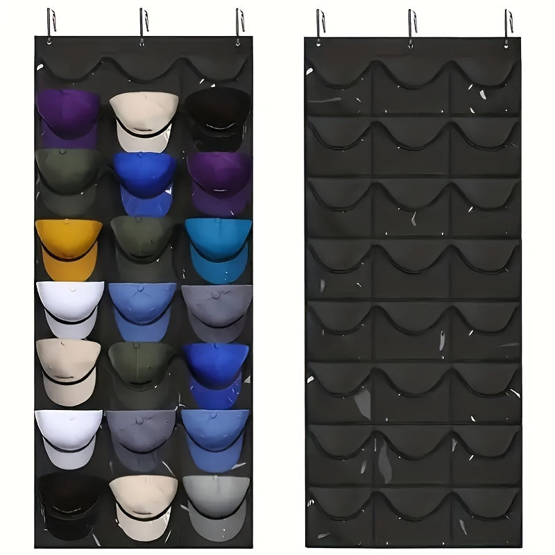 1pc Bolsa de Almacenamiento para Sombreros de Puerta Colgante, Bolsa de Almacenamiento para Sombreros, Bolsa de Almacenamiento para el Hogar, Bolsa de Almacenamiento para Calcetines, Bolsa de Almacenamiento para Sujetadores, Bolsa de Almacenamiento Recom