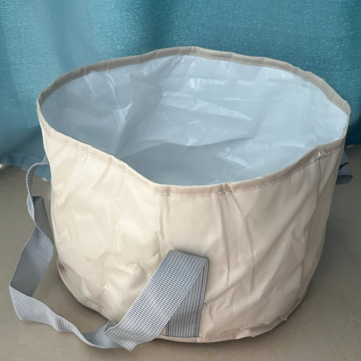 1pc Cubo de Remojo para Pies, portátil y plegable - aislado - cubo de remojo multifuncional para pies, aislamiento de película de aluminio, adecuado para otoño e invierno