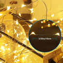 2 piezas de luces de hadas LED solares, 23/105 pies/138 pies, 8 modos de iluminación, perfectas para patio, jardín, fiesta, decoración de bodas, iluminación exterior colgante, tiras de luz exterior, adecuadas para Navidad, Ramadán, Halloween, Día de la I