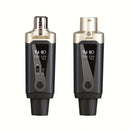 Transmisor y receptor inalámbricos Bomaite para micrófono XLR con enchufe, sistema inalámbrico para micrófono dinámico y condensador, mezclador de audio, sistema PA.