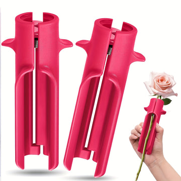 Herramienta para Eliminar Espinas de Rosas (2 piezas), Tijeras de Poda Duraderas para Jardinería, Arreglos Florales y Cuidado de Rosas