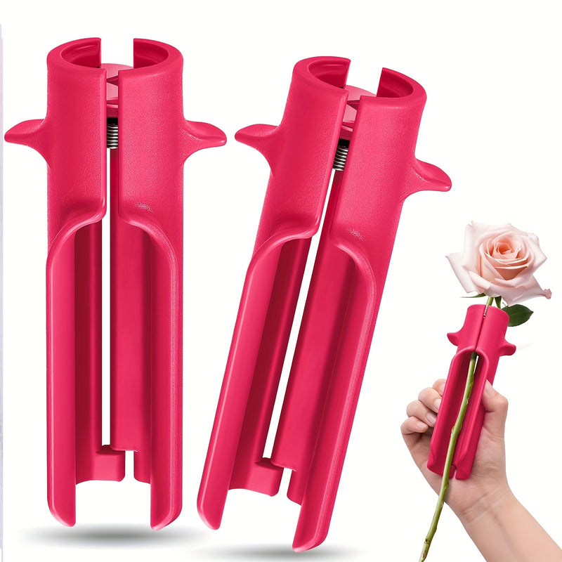 Herramienta para Eliminar Espinas de Rosas (2 piezas), Tijeras de Poda Duraderas para Jardinería, Arreglos Florales y Cuidado de Rosas