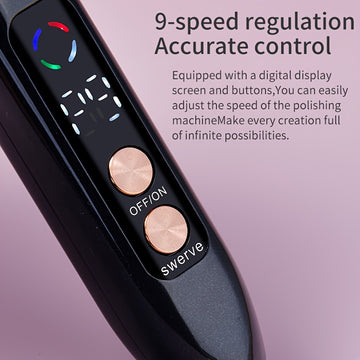 Juego de Taladro para Uñas - Herramienta profesional de manicura y pedicura con cabezales intercambiables, 20 limas y brocas. Dispositivo portátil eficiente para el cuidado de uñas alimentado por batería, voltaje de trabajo ≤36V