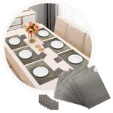 Set Mantel Individual x6 Portavasos Mesa Decorativo Cocina P196