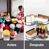 Estante Organizador Pared Adhesivo Baño Cocina 9204
