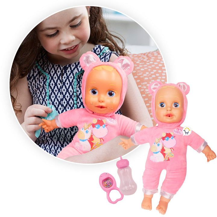Muñeca Bebe Lagrimas Reales Sonidos Infantil Juguete RV1915