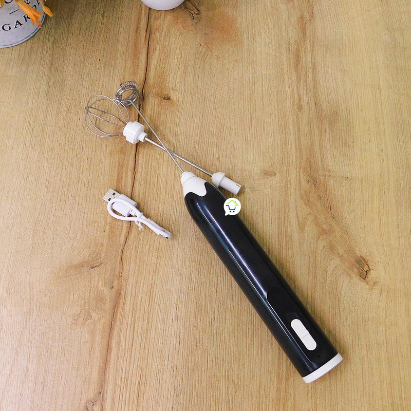 Batidor De Mano Recargable Mezclador Espumador Portátil MK001