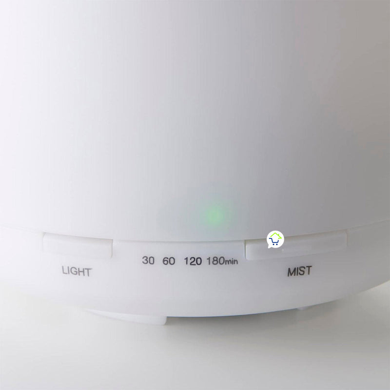 Humidificador LED Ambientador Difusor Aromas Luminoso 886-2