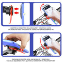 Soporte Celular Universal + GRATIS Sillín Forro Bicicleta Asiento Resistente CFAT14
