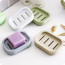 Caja de jabón multifuncional con drenaje automático, fácil de limpiar, ideal para baño y cocina