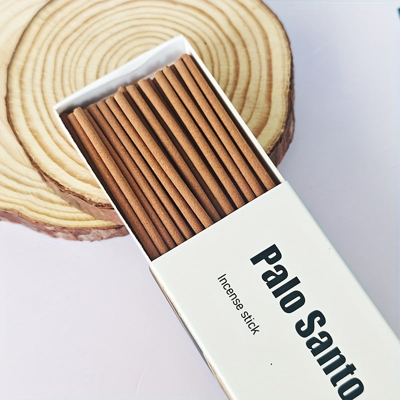 40 varitas de incienso de madera sagrada de alta gama, diámetro grueso de 2.7 mm, aromaterapia natural, ideal para yoga, meditación, purificación y regalos