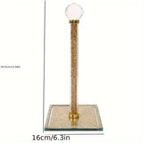 1 Pieza, Soporte De Papel De Lujo Para Toallas, Soporte De Tejidos Para Encimera, Estante De Almacenamiento De Tejidos, Decoración Del Hogar, Accesorios De Baño, Almacenamiento Y Organización Del Baño