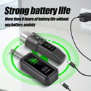 Juego de Transmisor y Receptor sin varillas XLR de Alta Calidad, Sistema de Transmisión 2.4GHz para Micrófonos Dinámicos, Ideal para Mezcladores de Audio y Sistemas PA