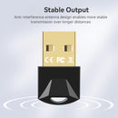 Adaptador sin varillas 5.4, Conectar y Usar USB para PC sin Controladores, Compatibilidad Retrocompatible Automática con Dispositivos Versións 5.3/5.1/5.0/4.2/4.1/4.0, Adecuado para Altavoz y Receptor de Auriculares