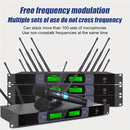 Conjunto de Sistema de Micrófono Dinámico Inalámbrico para Karaoke en Casa con Micrófono Profesional UHF XLR NXG, Utilizado para Discurso y Sonido en Bodas e Iglesias