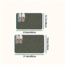 Alfombra de baño de lodo de diatomeas súper absorbente - Alfombra de piso de secado rápido, suave y cómoda, ideal para baños, duchas, lavanderías, dormitorios, salas, entradas y cocinas, lavable a máquina y a mano