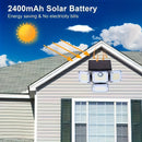Luz solar para exteriores, 333 LED, con sensor de movimiento, 3 modos con control remoto, luz solar de 4 cabezales, ideal para patio, cochera, porche, jardín, luz solar de pared de 4 cabezales con 333 LED y 3 modos de efecto de luz