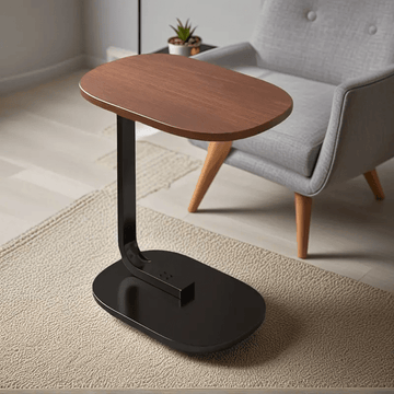 Mesa de noche en forma de C para personas perezosas | Un gran compañero para ver series, estable y resistente, fácil de almacenar y que te deja las manos libres para la comodidad!