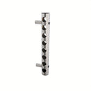 Soporte de Vino Minimalista de Acero Inoxidable para Montar en la Pared - Elegante y Práctico para Cocina y Comedor, Hogar, Sala de Estar