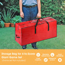 Bolsa de almacenamiento Mega de 10,16 cm a fila, Bolsa de transporte de tela Mega de 119,38 cm, utilizada para juegos de Mega de 10,16 cm a fila, almacenamiento y transporte convenientes (kit de juego no incluido)