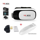 Gafas Realidad Virtual 3D VR Box + Control Bluetooth Juegos Celular Vídeos