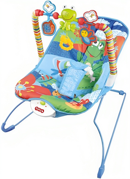 SILLA MECEDORA VIBRADORA 68133 MUNBE AZUL