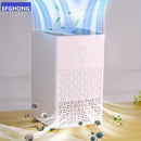 EFGHONG AM-120 Purificador de aire HEPA con alimentación USB - Alta eficiencia, operación silenciosa, ideal para hogar, dormitorio, oficina y escritorio, purificador de aire silencioso | Estética moderna | Plástico duradero
