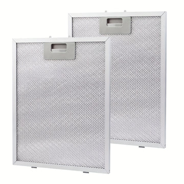 1 Juego/2 Piezas/4 Piezas Malla de Filtro para Campana Extractora de Aleación de Aluminio - Pantallas Filtrantes de Aceite y Grasa para Purificación Eficiente del Aire en Cocinas, Accesorios de Ventilación Bajo Gabinete Fácil Instalación, Filtros de Aire
