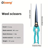 Tijeras de lana con forma de V primavera, accesorios univer de alta elasticidad reemplazables para tijeras de poda con forma de V primavera, herramienta de peluquería para mascotas